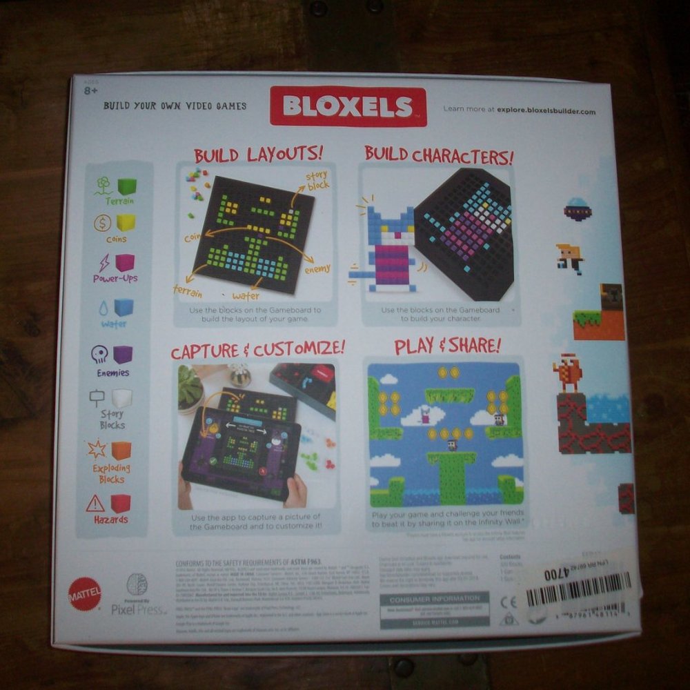 Bloxels Build Your Own Video Game STEAM STEM Educational Design 320 Block unused